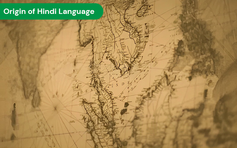 Origin of Hindi Language